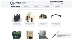 Desktop Screenshot of multipower-int.com